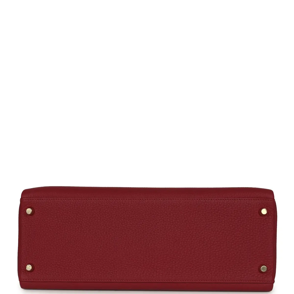 HERMÈS Pre-owned Hermes Kelly Retourne 35 Rouge Grenat Togo Gold Hardware | Thumbnail 6 HERMÈS Pre-owned Hermes Kelly Retourne 35 Rouge Grenat Togo Gold Hardware | Thumbnail 6