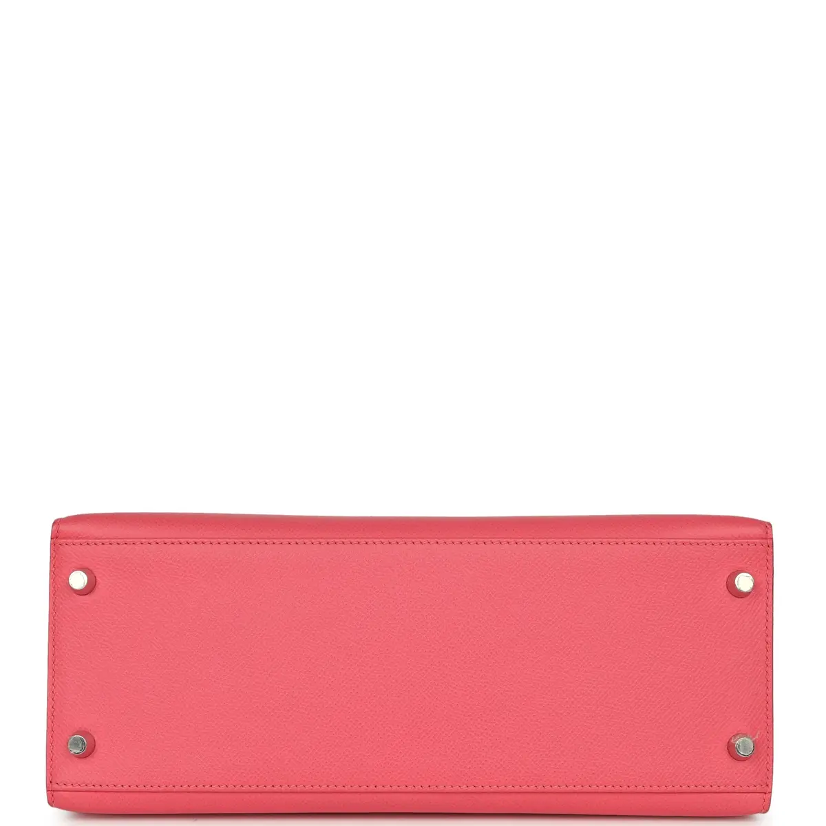 HERMÈS Pre-owned Hermes Kelly Sellier 28 Rose Azalee Epsom Palladium Hardware | Thumbnail 6 HERMÈS Pre-owned Hermes Kelly Sellier 28 Rose Azalee Epsom Palladium Hardware | Thumbnail 6