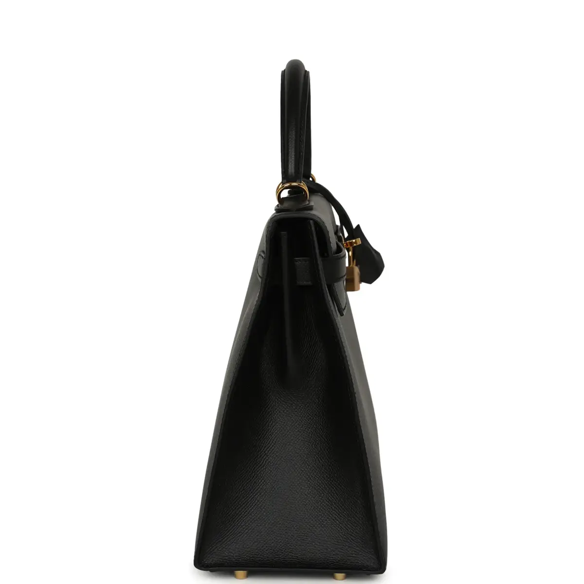 HERMÈS Pre-owned Hermes Kelly Sellier 32 Black Epsom Gold Hardware | Thumbnail 3 HERMÈS Pre-owned Hermes Kelly Sellier 32 Black Epsom Gold Hardware | Thumbnail 3