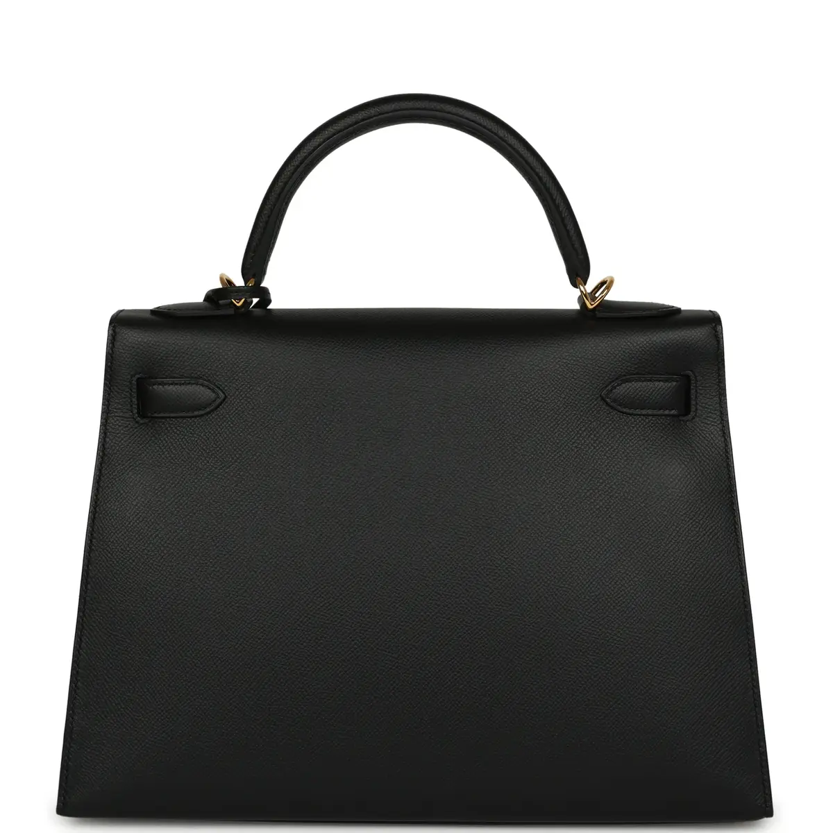 HERMÈS Pre-owned Hermes Kelly Sellier 32 Black Epsom Gold Hardware | Thumbnail 4 HERMÈS Pre-owned Hermes Kelly Sellier 32 Black Epsom Gold Hardware | Thumbnail 4