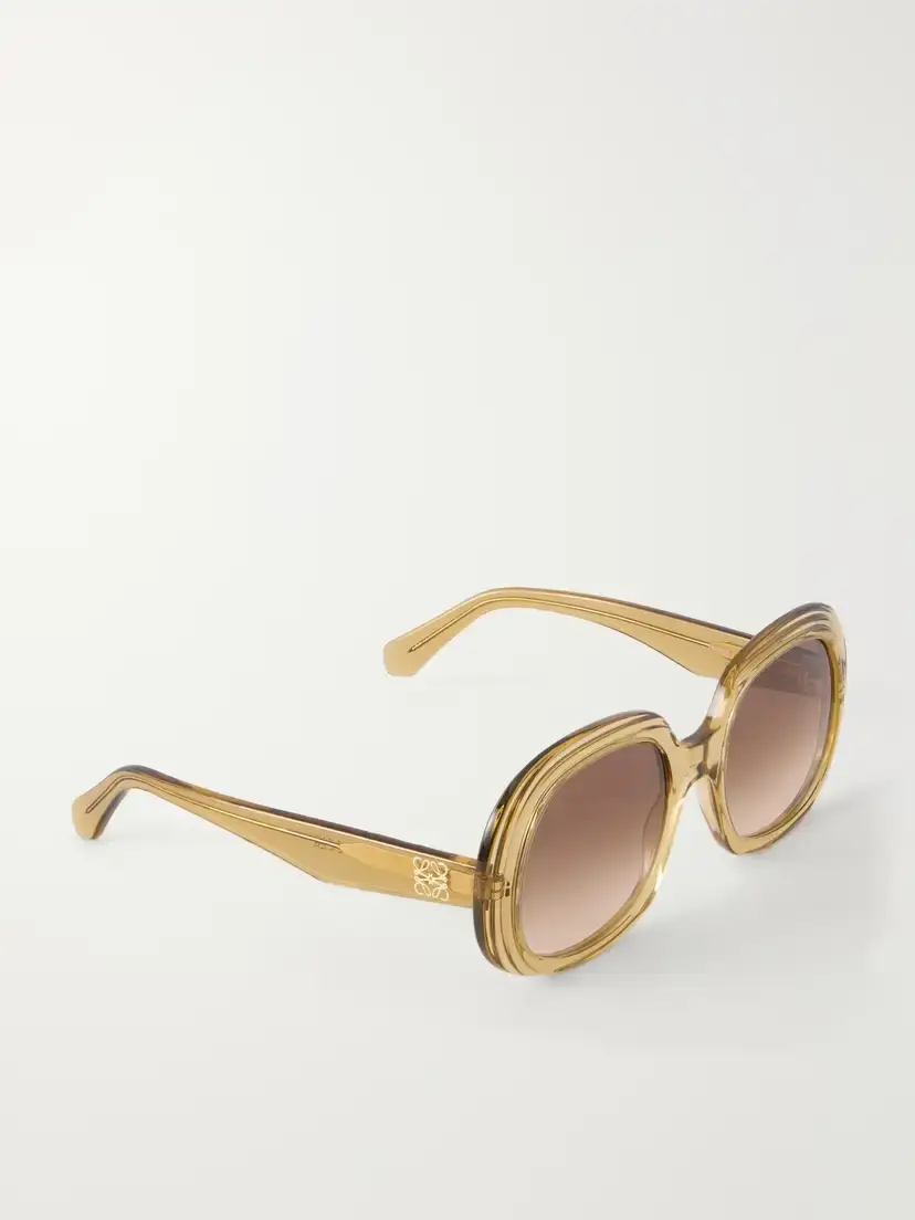 Loewe Mini Anagram Steps Square Round-frame Acetate Sunglasses | Thumbnail 3 Loewe Mini Anagram Steps Square Round-frame Acetate Sunglasses | Thumbnail 3