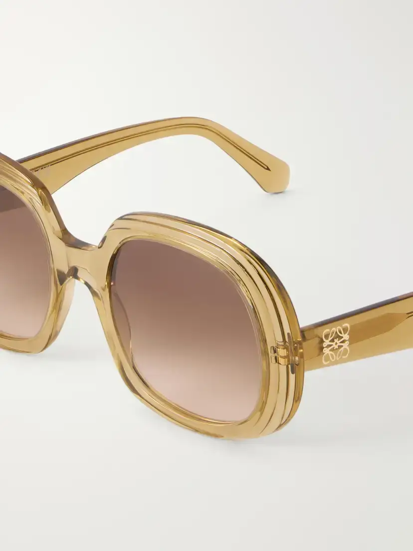 Loewe Mini Anagram Steps Square Round-frame Acetate Sunglasses | Thumbnail 4 Loewe Mini Anagram Steps Square Round-frame Acetate Sunglasses | Thumbnail 4