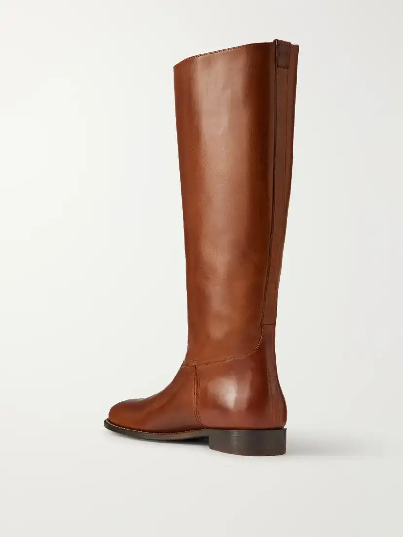 Polo Ralph Lauren Leather Knee Boots | Thumbnail 3 Polo Ralph Lauren Leather Knee Boots | Thumbnail 3