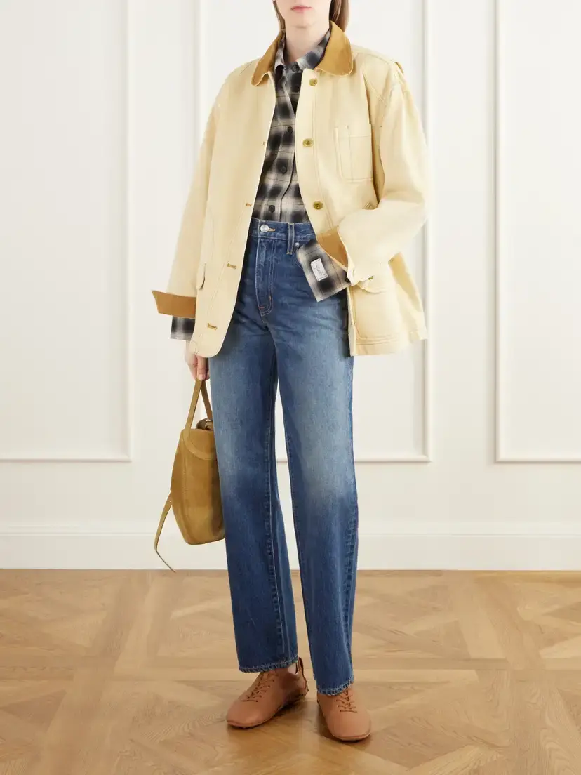 Tod's Suede-trimmed Full-grain Leather Sneakers | Thumbnail 4 Tod's Suede-trimmed Full-grain Leather Sneakers | Thumbnail 4