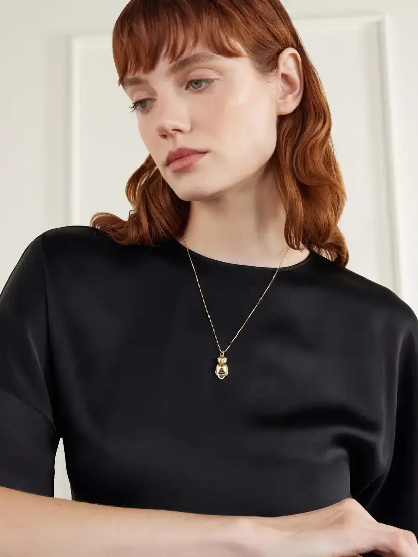Jennifer Meyer Owl 18-karat Gold Diamond Necklace | Thumbnail 2 Jennifer Meyer Owl 18-karat Gold Diamond Necklace | Thumbnail 2