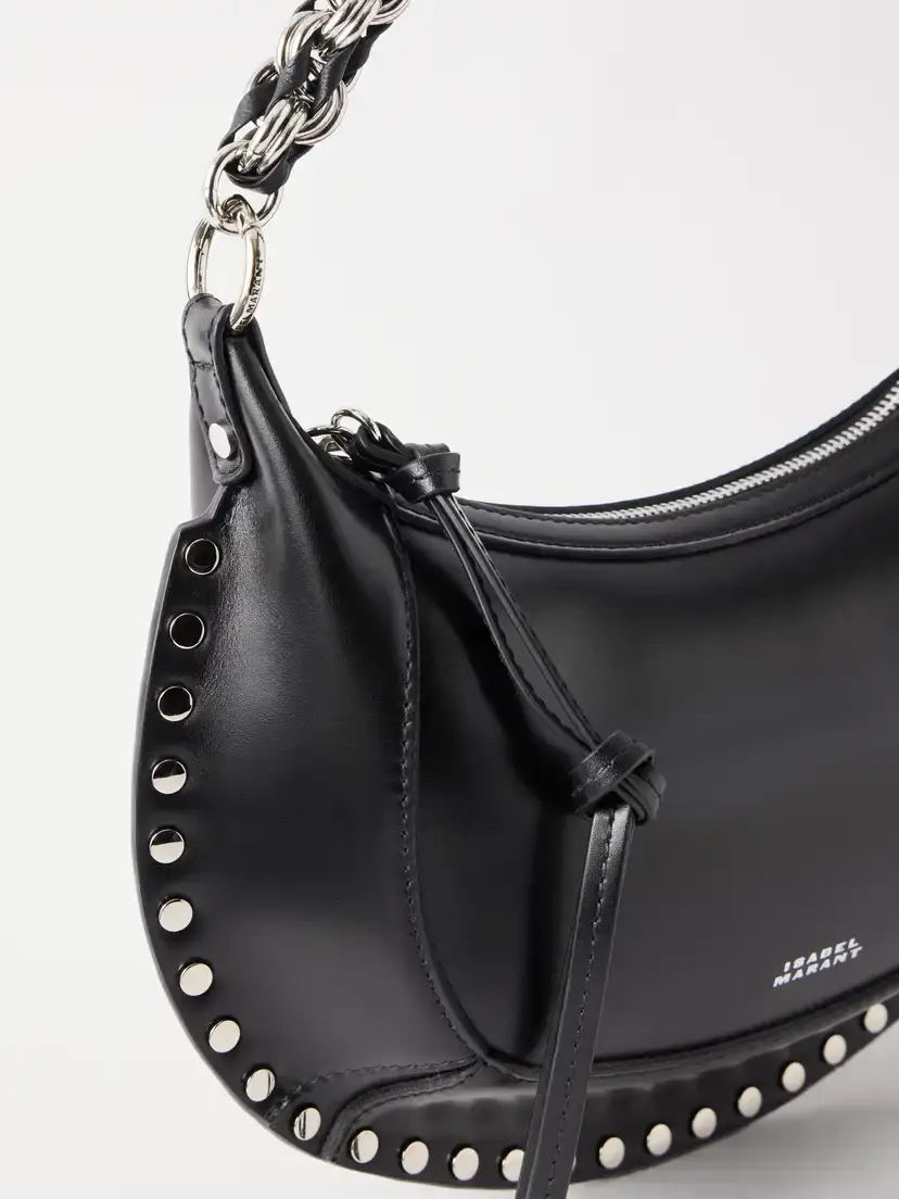 Isabel Marant Oskan Moon Studded Leather Shoulder Bag | Thumbnail 5 Isabel Marant Oskan Moon Studded Leather Shoulder Bag | Thumbnail 5