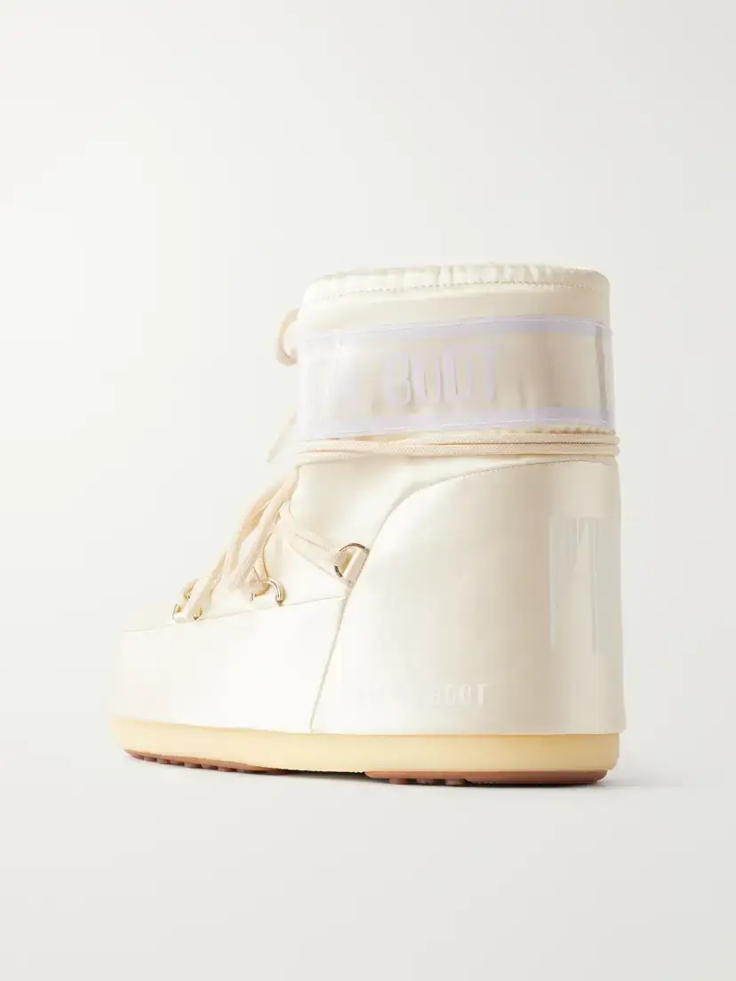 Moon Boot Icon Satin Ankle Boots | Thumbnail 3 Moon Boot Icon Satin Ankle Boots | Thumbnail 3