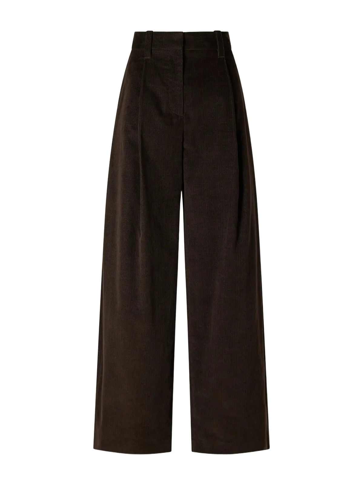 Cotton-blend Corduroy Wide-leg Pants