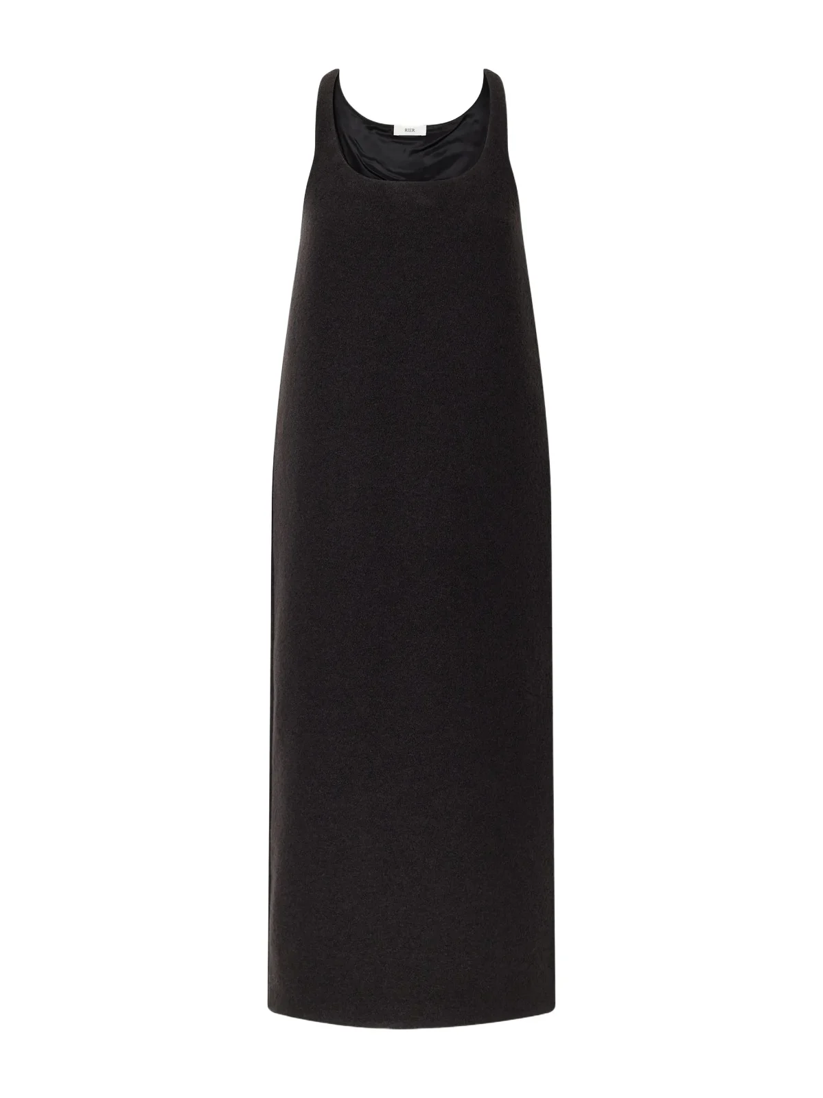 RIER Walker Felted Wool-fleece Midi Dress