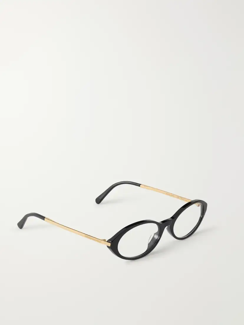 DIOR Eyewear Dior Bow R2i Gold-tone Metal And Acetate Glasses - Black | Thumbnail 3 DIOR Eyewear Dior Bow R2i Gold-tone Metal And Acetate Glasses - Black | Thumbnail 3