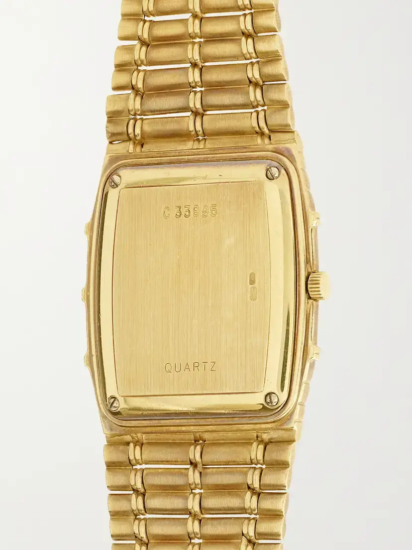 Stephanie Windsor + Audemars Piguet Vintage 1980s Bamboo Quartz-movement 18-karat Gold Diamond Watch (7.2'' Wrist) | Thumbnail 4 Stephanie Windsor + Audemars Piguet Vintage 1980s Bamboo Quartz-movement 18-karat Gold Diamond Watch (7.2'' Wrist) | Thumbnail 4