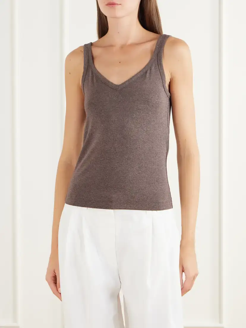 Brunello Cucinelli Knitted Tank | Thumbnail 3