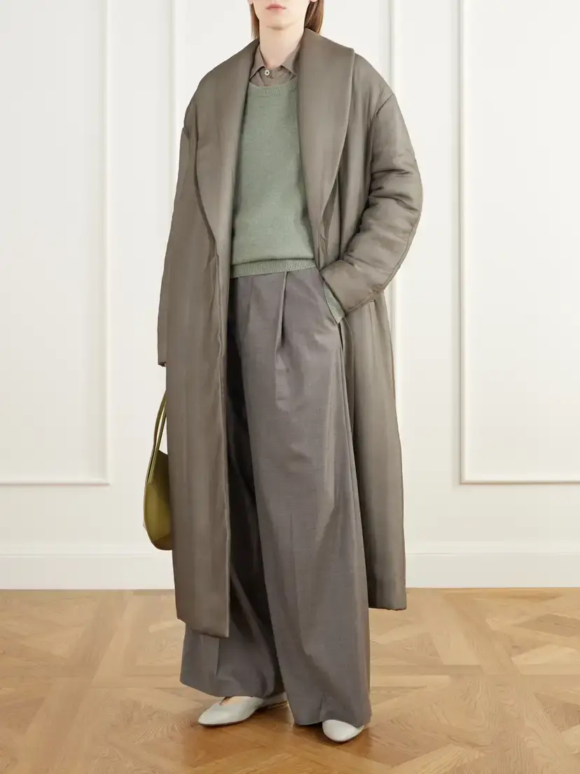 Ruohan Mergui Silk-gauze Coat | Thumbnail 2