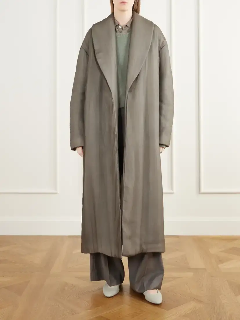 Ruohan Mergui Silk-gauze Coat | Thumbnail 3