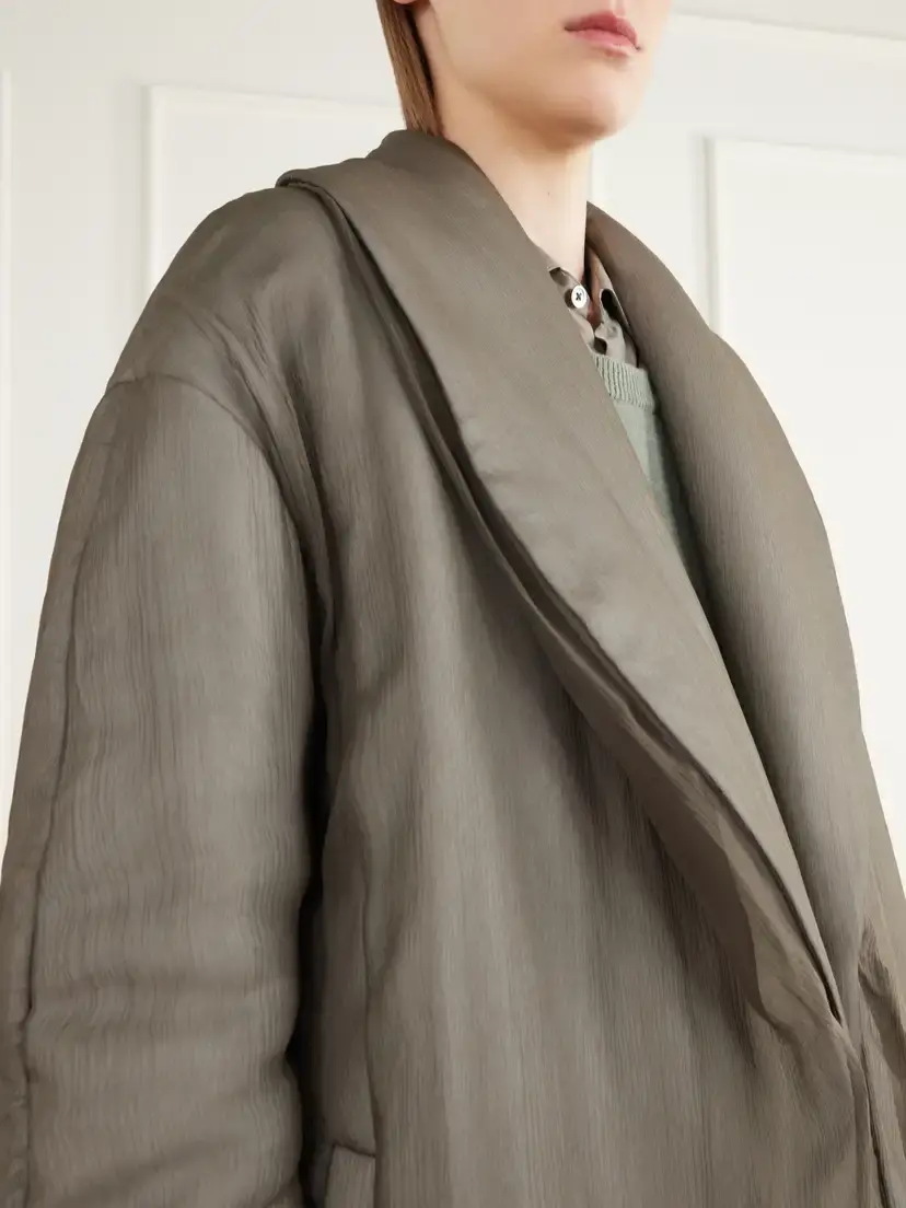 Ruohan Mergui Silk-gauze Coat | Thumbnail 5