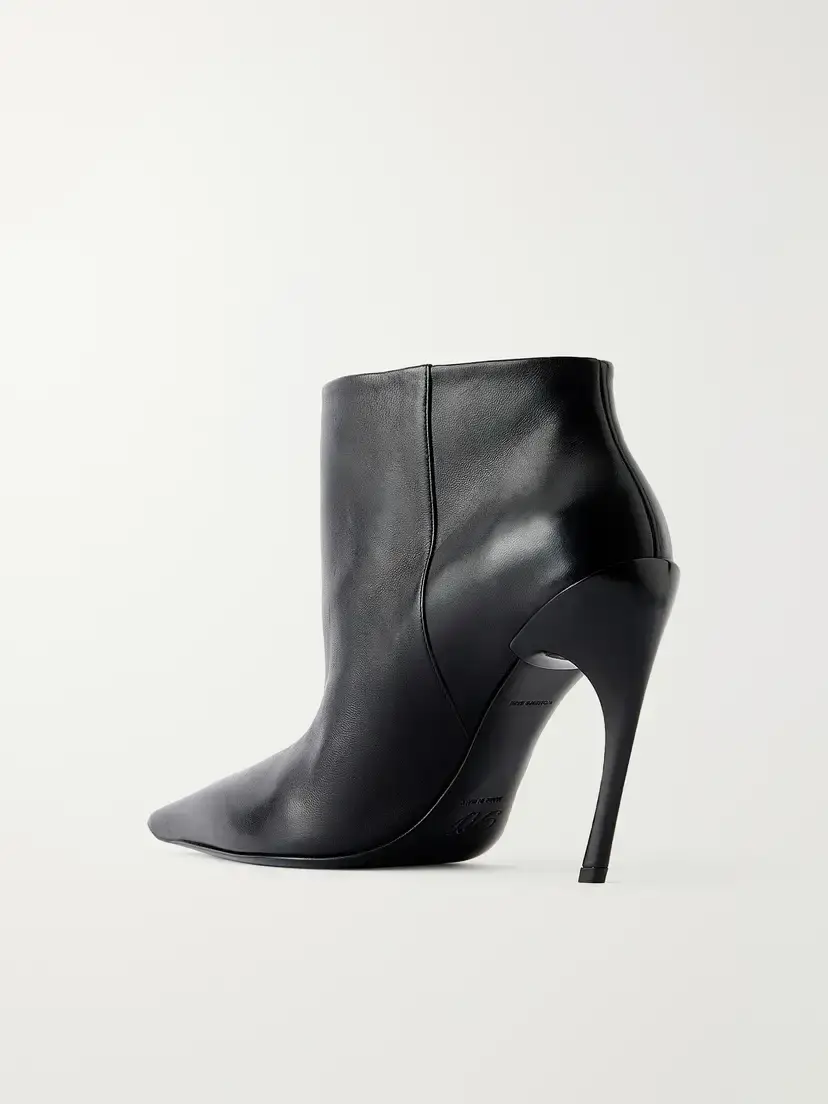 Roger Vivier 100 Leather Ankle Boots | Thumbnail 3 Roger Vivier 100 Leather Ankle Boots | Thumbnail 3