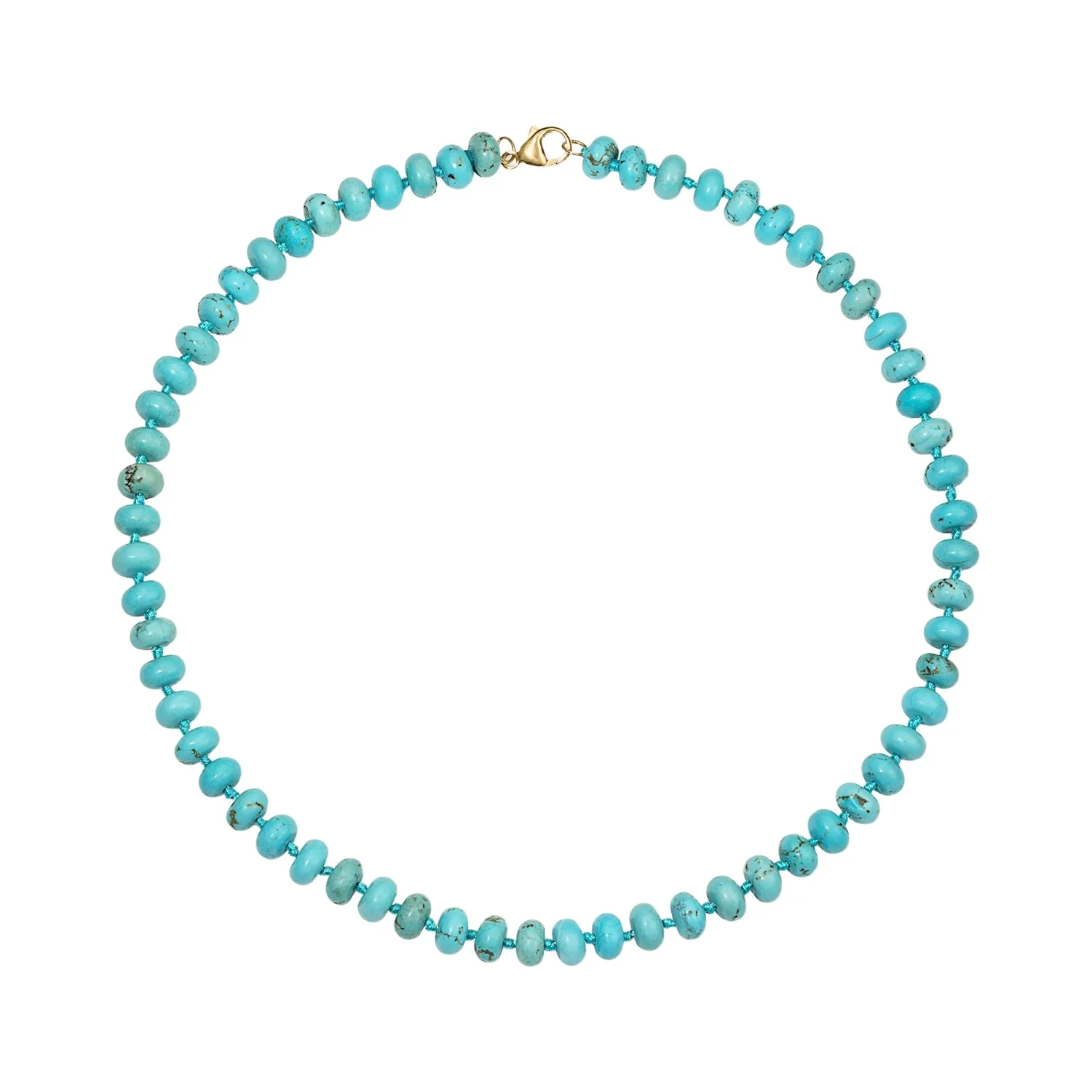 Stephanie Gottlieb Kendall Magnesite Turquoise Dyed Necklace