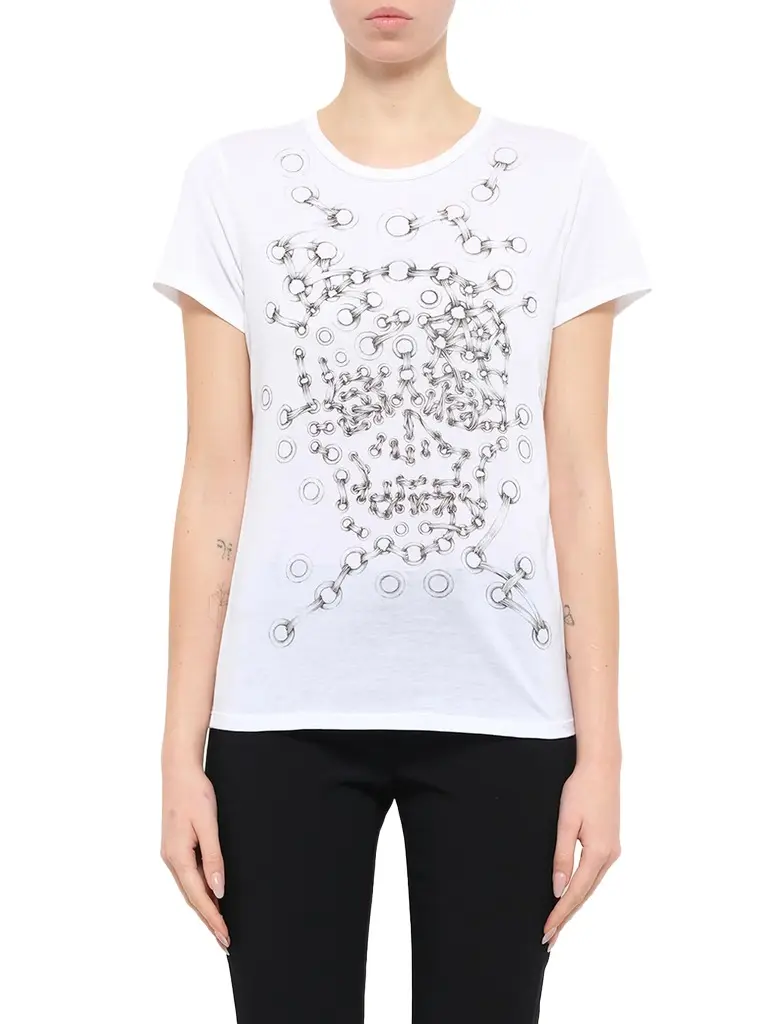 Alexander McQueen Alexander Mcqueen Eyelets T-shirt