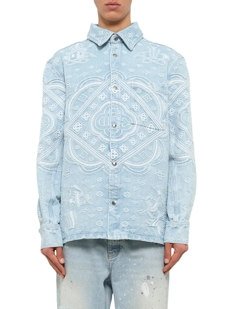 Carpet Jacquard Denim Shirt Carpet Jacquard Denim Shirt