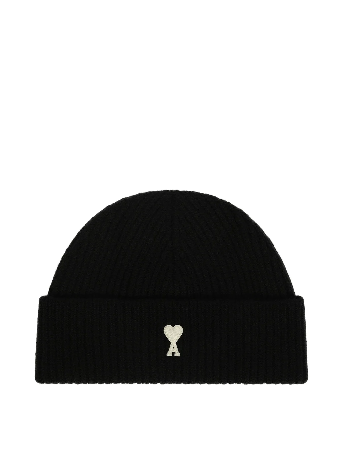 AMI PARIS Contrasted Ami De Coeur Beanie