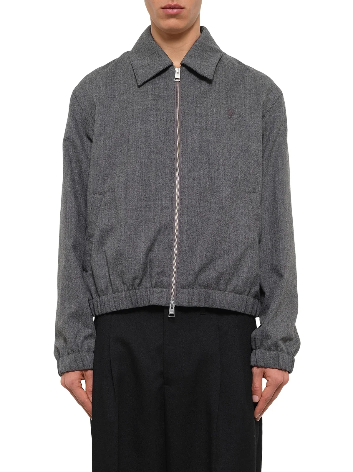 AMI PARIS Ami De Coeur Padded Zipped Jacket