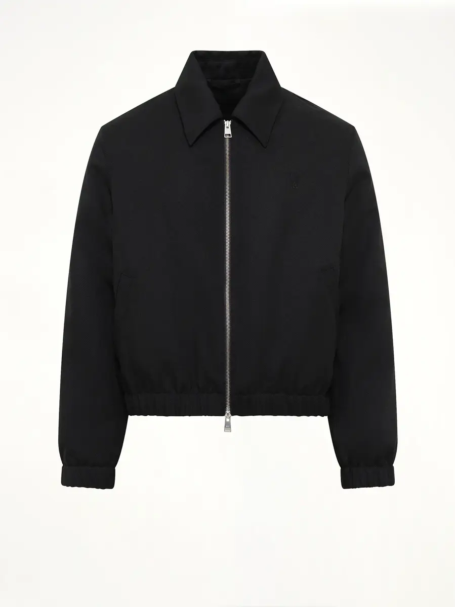 AMI PARIS Ami De Coeur Padded Zipped Jacket | Thumbnail 2 AMI PARIS Ami De Coeur Padded Zipped Jacket | Thumbnail 2
