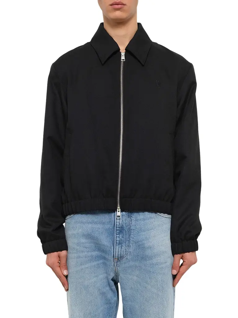 AMI PARIS Ami De Coeur Padded Zipped Jacket
