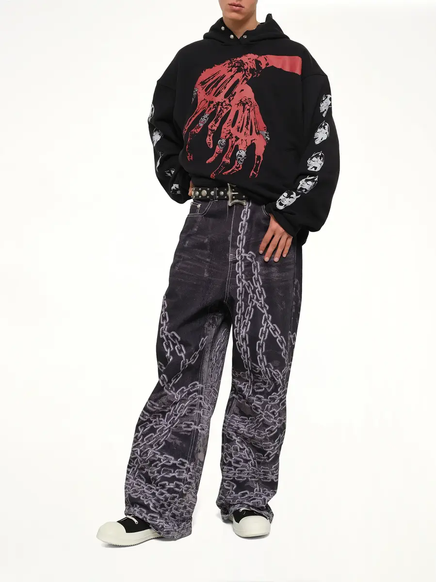 THUG CLUB TC Bone Cross Hoodie | Thumbnail 4 THUG CLUB TC Bone Cross Hoodie | Thumbnail 4