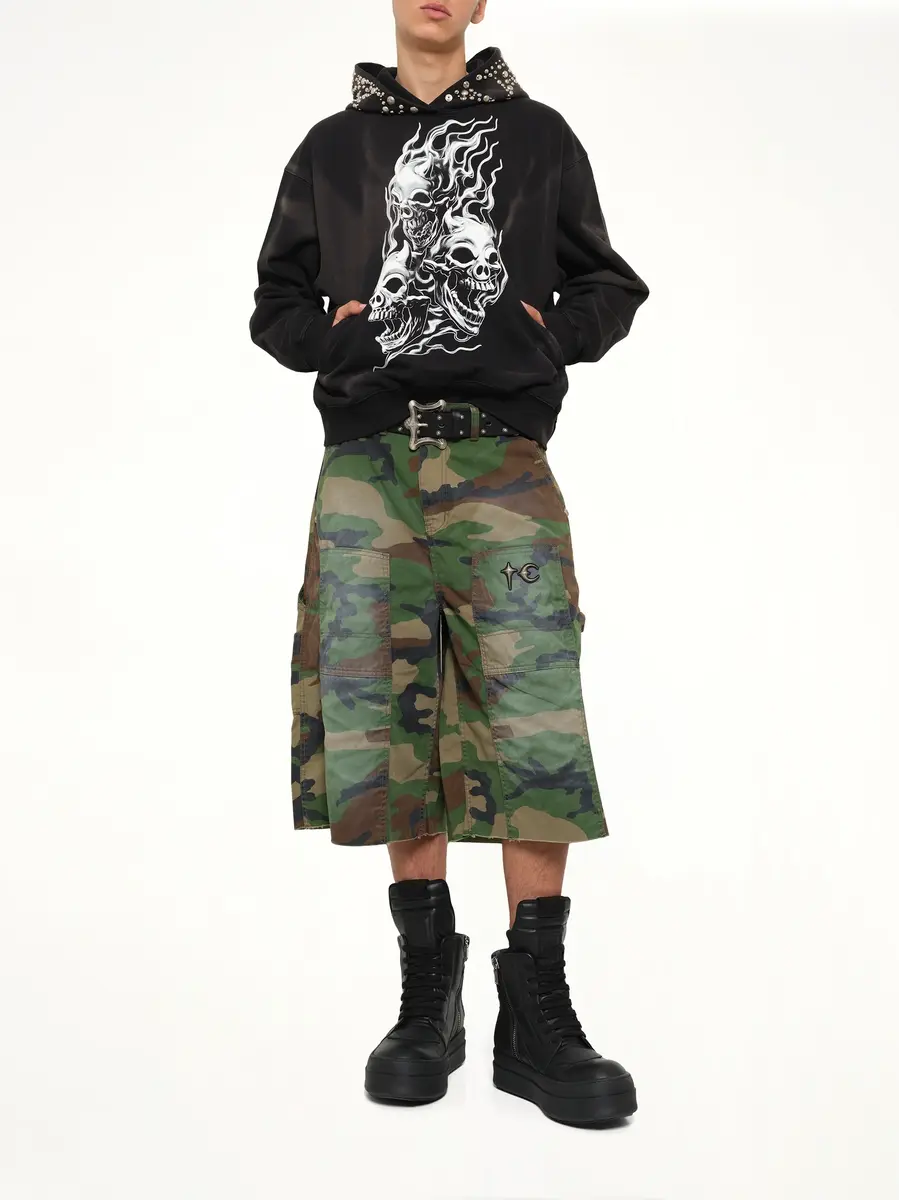 THUG CLUB Hotheaded Riding Skull Hoodie | Thumbnail 4 THUG CLUB Hotheaded Riding Skull Hoodie | Thumbnail 4