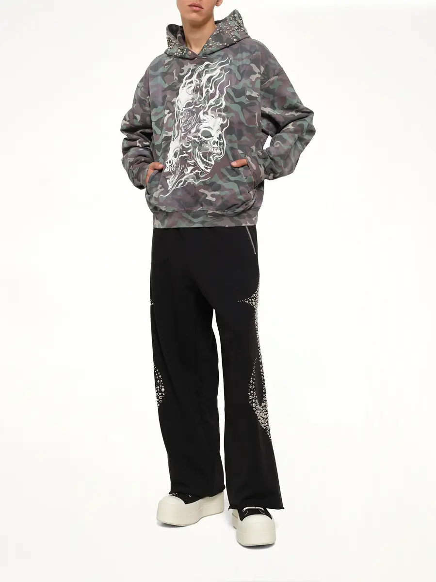 THUG CLUB Hotheaded Riding Skull Hoodie | Thumbnail 4 THUG CLUB Hotheaded Riding Skull Hoodie | Thumbnail 4