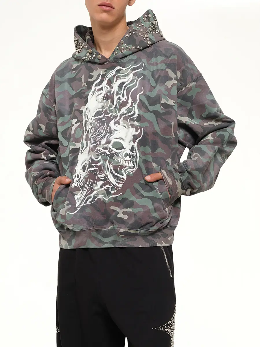 THUG CLUB Hotheaded Riding Skull Hoodie | Thumbnail 6 THUG CLUB Hotheaded Riding Skull Hoodie | Thumbnail 6