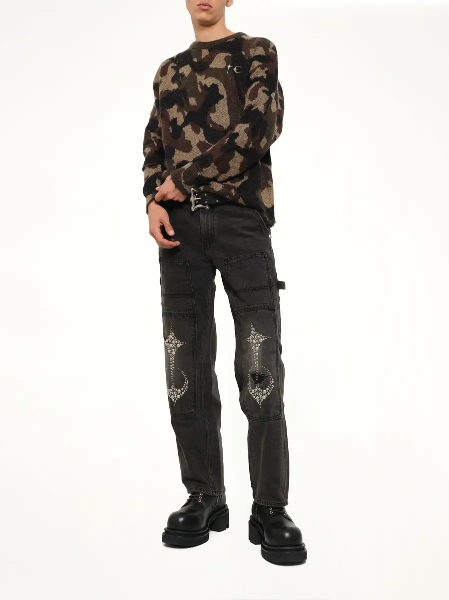 THUG CLUB TC Infintry Knit Sweater | Thumbnail 4 THUG CLUB TC Infintry Knit Sweater | Thumbnail 4