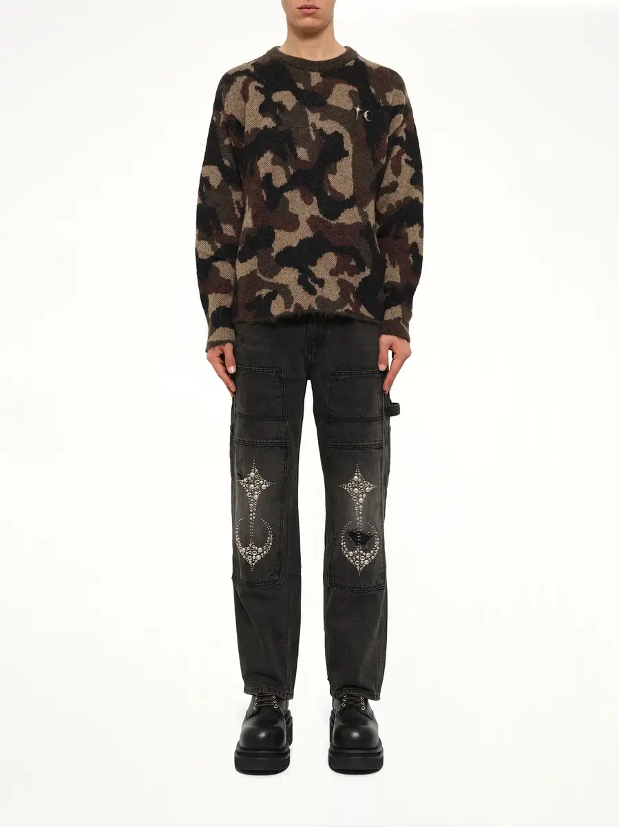 THUG CLUB TC Infintry Knit Sweater | Thumbnail 7 THUG CLUB TC Infintry Knit Sweater | Thumbnail 7