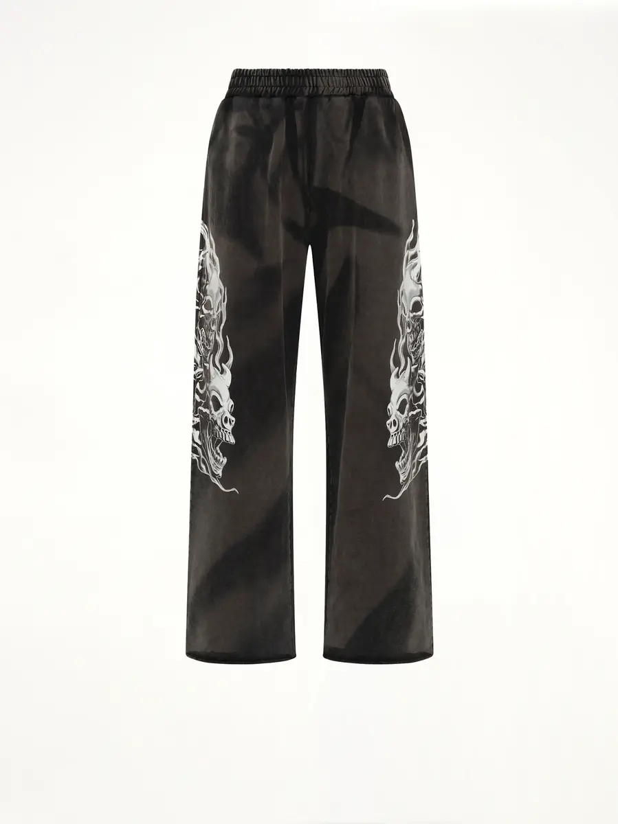 THUG CLUB Six Riding Skull Sweatpants | Thumbnail 2