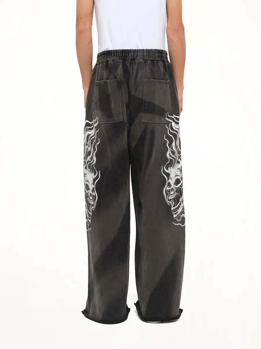 THUG CLUB Six Riding Skull Sweatpants | Thumbnail 5