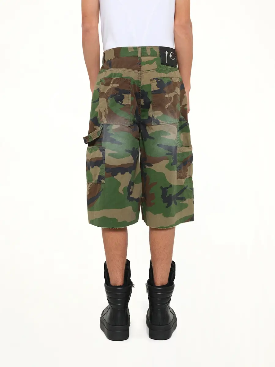 THUG CLUB TC Tainted Camo Shorts in | Thumbnail 5 THUG CLUB TC Tainted Camo Shorts in | Thumbnail 5