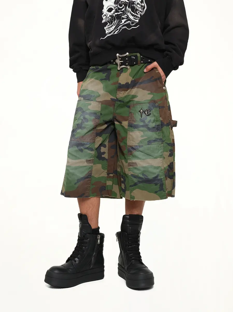 THUG CLUB TC Tainted Camo Shorts in | Thumbnail 6 THUG CLUB TC Tainted Camo Shorts in | Thumbnail 6