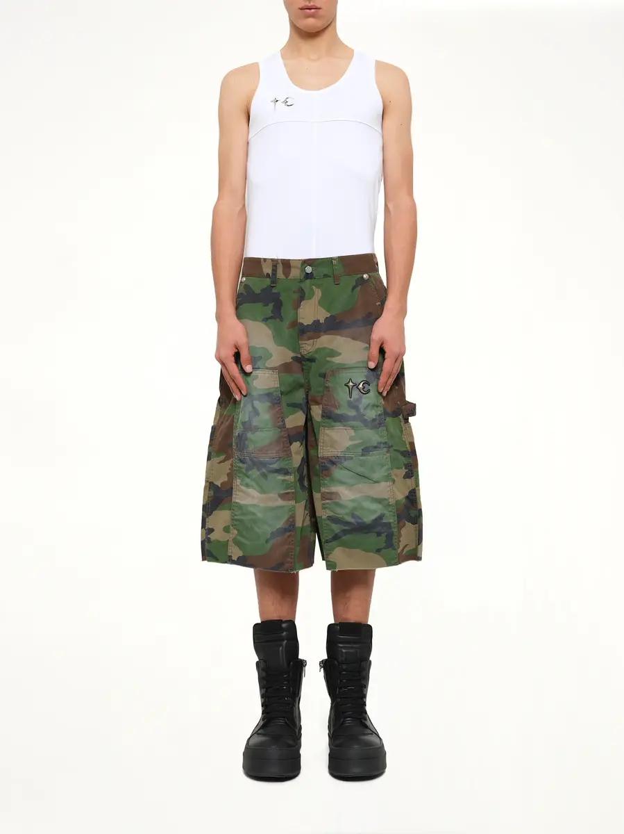 THUG CLUB TC Tainted Camo Shorts in | Thumbnail 7 THUG CLUB TC Tainted Camo Shorts in | Thumbnail 7