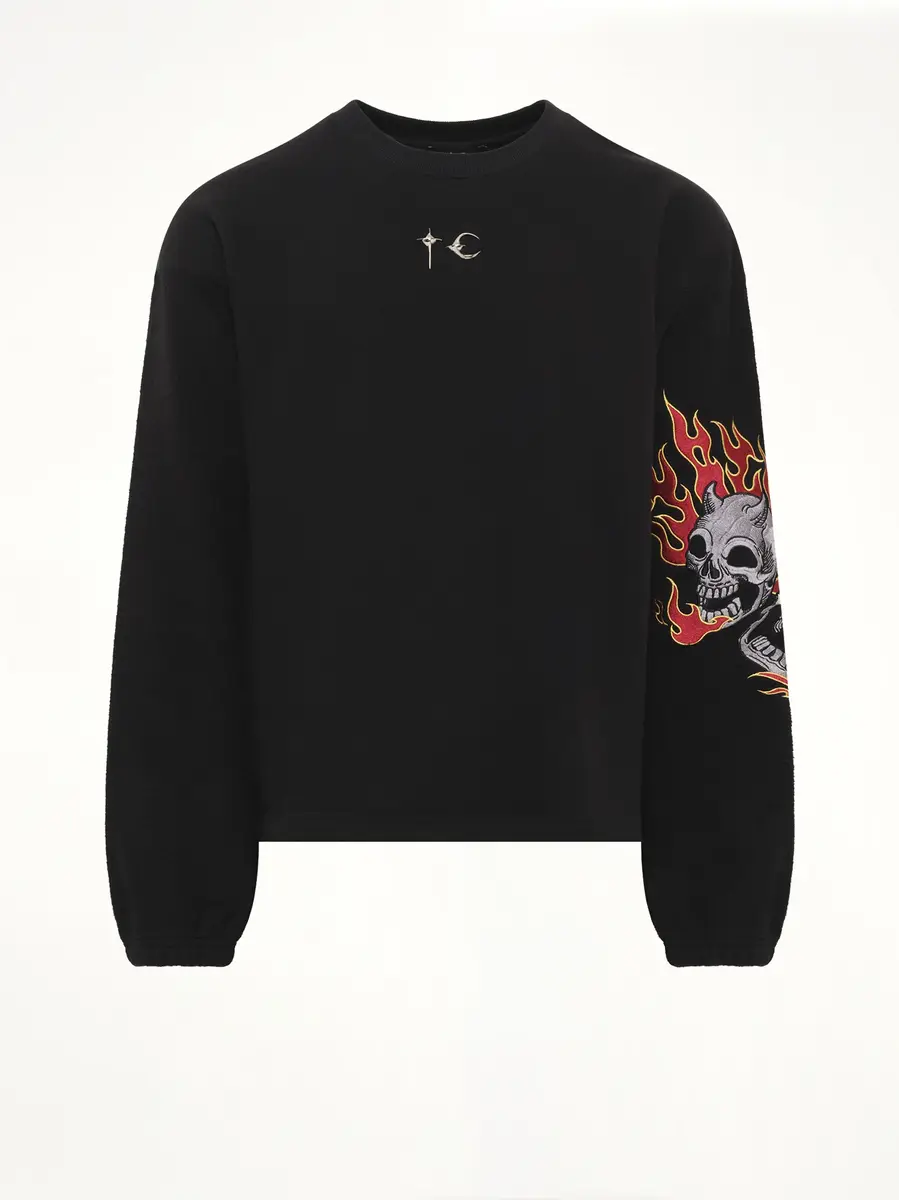 THUG CLUB TC Two Face Sweatshirt | Thumbnail 2 THUG CLUB TC Two Face Sweatshirt | Thumbnail 2