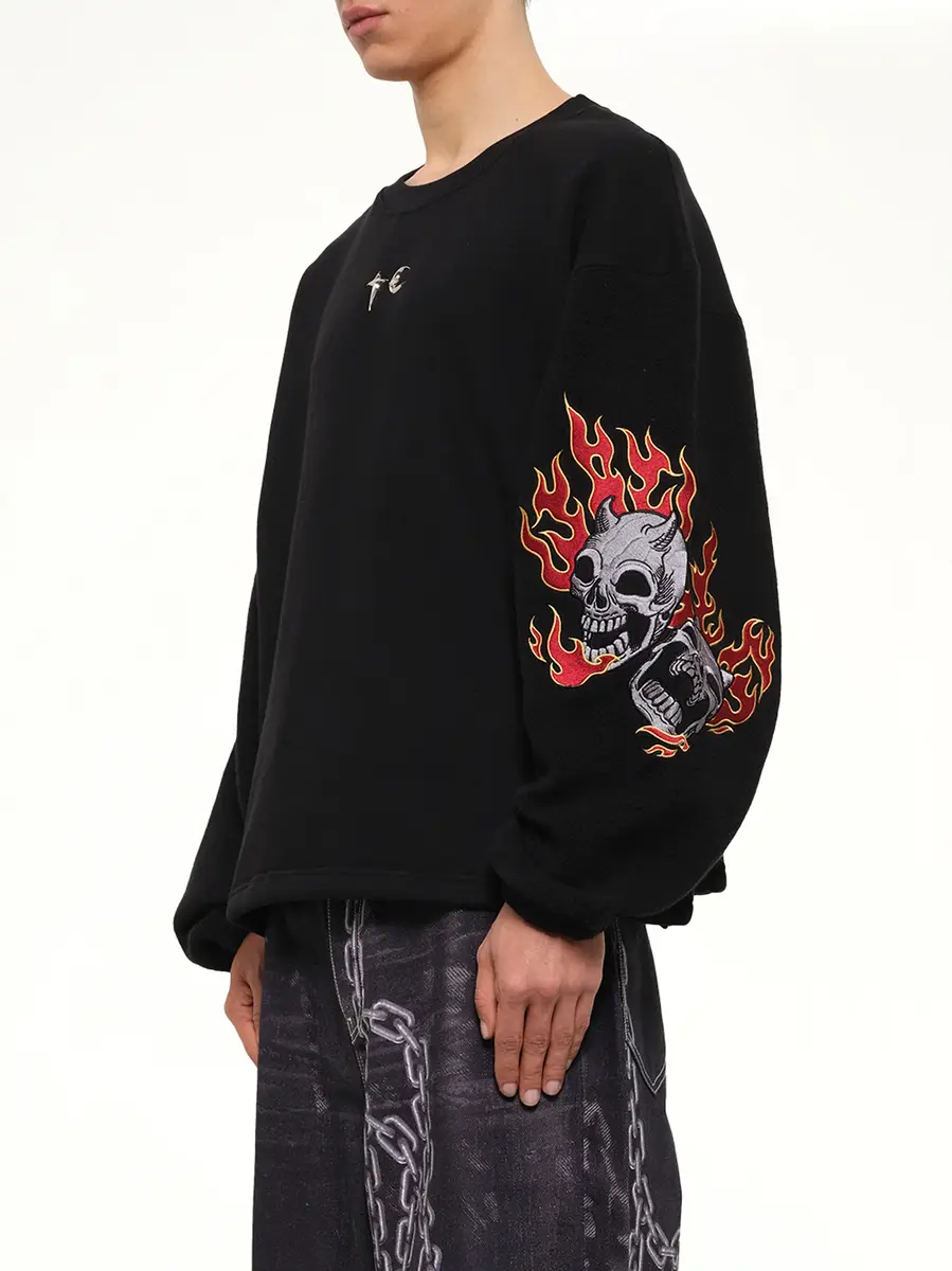 THUG CLUB TC Two Face Sweatshirt | Thumbnail 3 THUG CLUB TC Two Face Sweatshirt | Thumbnail 3
