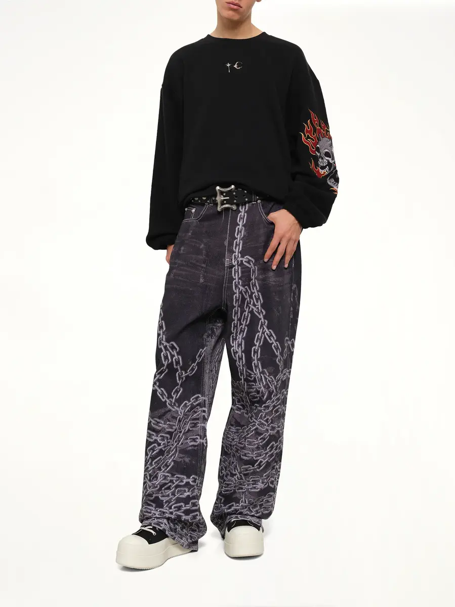 THUG CLUB TC Two Face Sweatshirt | Thumbnail 4 THUG CLUB TC Two Face Sweatshirt | Thumbnail 4