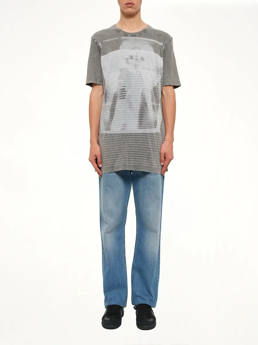 11 BY BBS Dye Pattern T-shirt in Acid | Thumbnail 2
