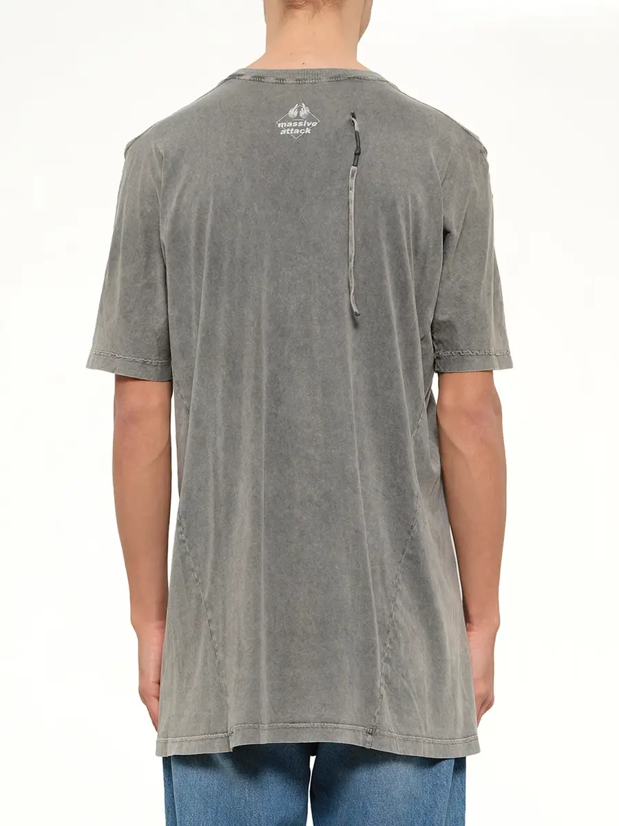 11 BY BBS Dye Pattern T-shirt in Acid | Thumbnail 3