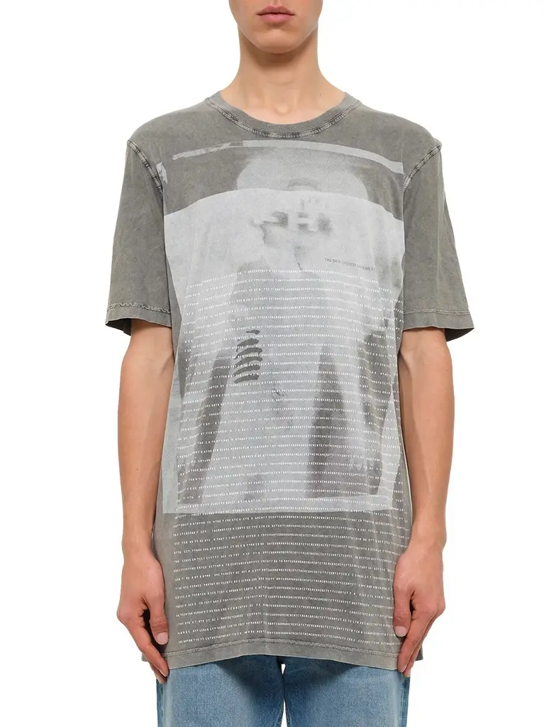 11 BY BBS Dye Pattern T-shirt in Acid
