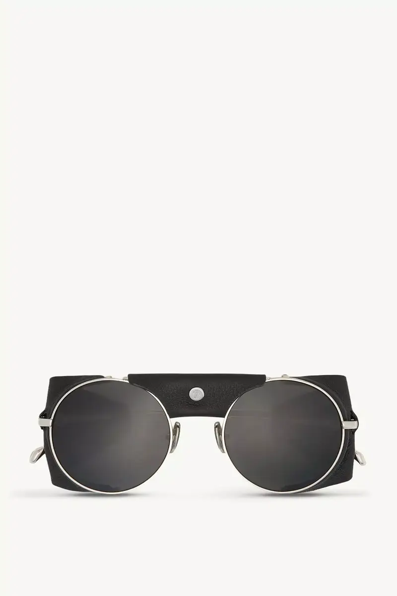 Moncler Lunettes Solix Round Sunglasses | Thumbnail 2