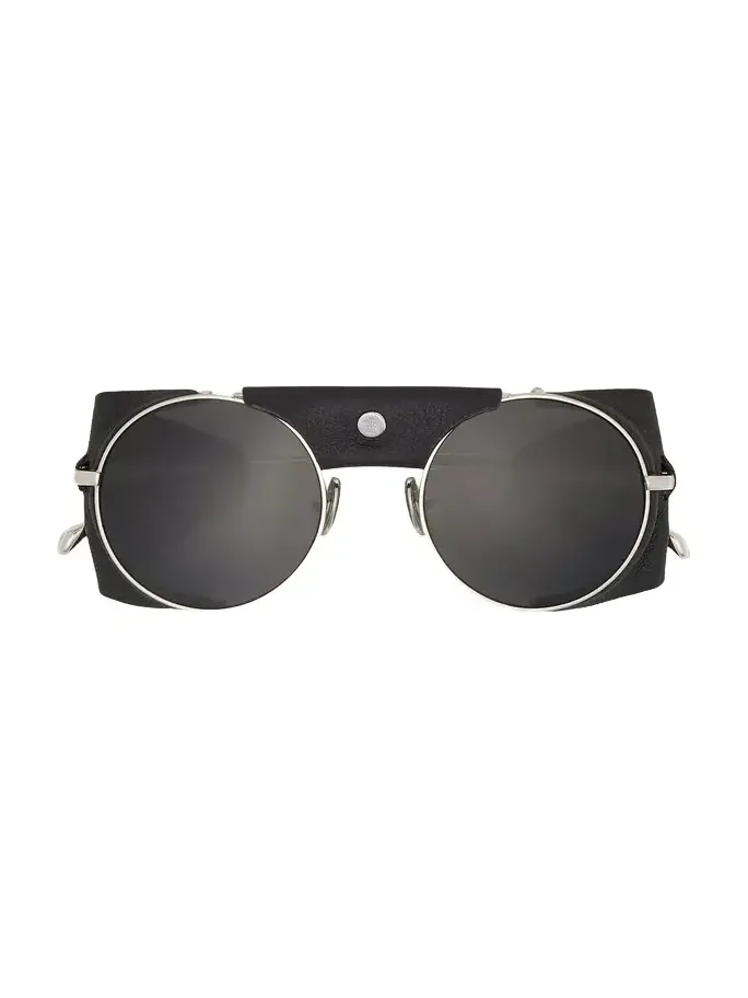 Moncler Lunettes Solix Round Sunglasses