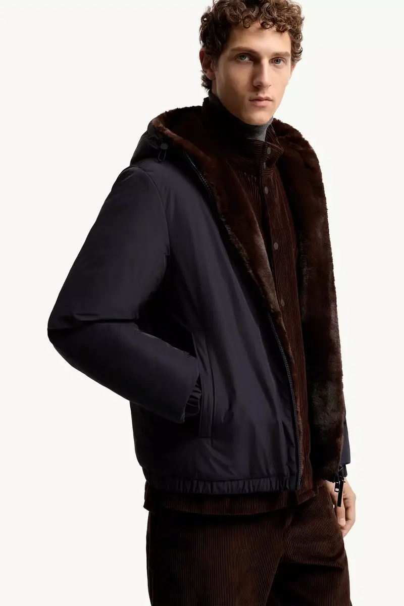 Moncler Zambood Hooded Short Down Jacket | Thumbnail 7 Moncler Zambood Hooded Short Down Jacket | Thumbnail 7