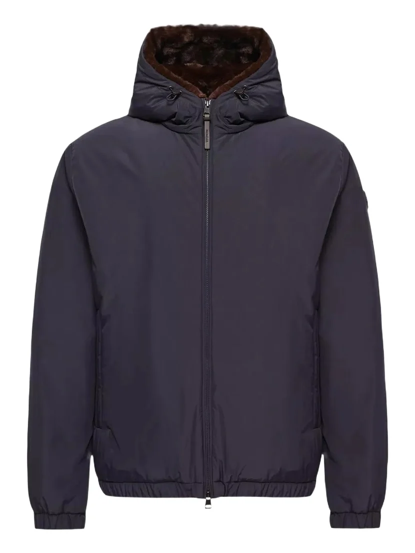 Moncler Zambood Hooded Short Down Jacket