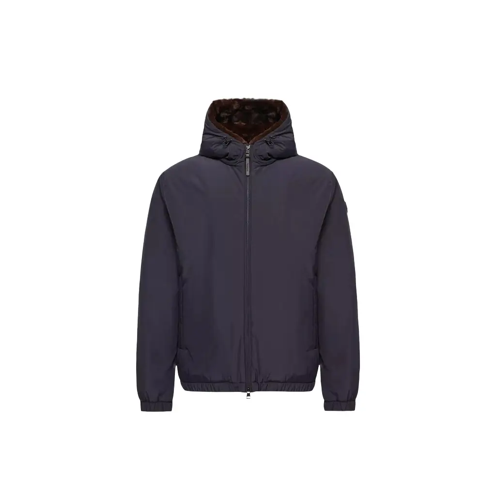 Moncler Zambood Hooded Short Down Jacket