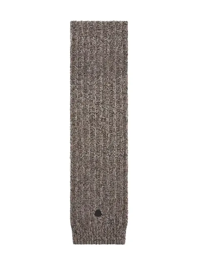 Wool Blend Bouclé Knit Scarf Wool Blend Bouclé Knit Scarf